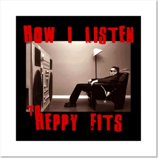 to listen heppy fits Posters and Art